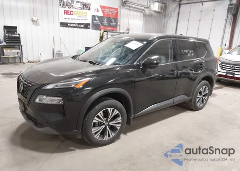 2021 Nissan Rogue Sv Intelligent Awd из США, поврежденный, VIN JN8AT3BB0MW215185